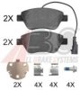 A.B.S. 37800 OE Brake Pad Set, disc brake